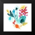 thumbnail image 2 of Vess, June Erica 12x12 Black Modern Framed Museum Art Print Titled - Bloom Spectrum I, 2 of 5