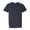 Navy, variant on Gildan Unisex Heavy Cotton Pocket T-Shirt, 100% Cotton Classic Fit Short Sleeve Crew Neck Tee (Black, L)