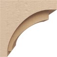thumbnail image 3 of 9"W x 9"D x 9"H Wide Rivera Rough Cedar Woodgrain TimberThane Corbel, Primed Tan, 3 of 6