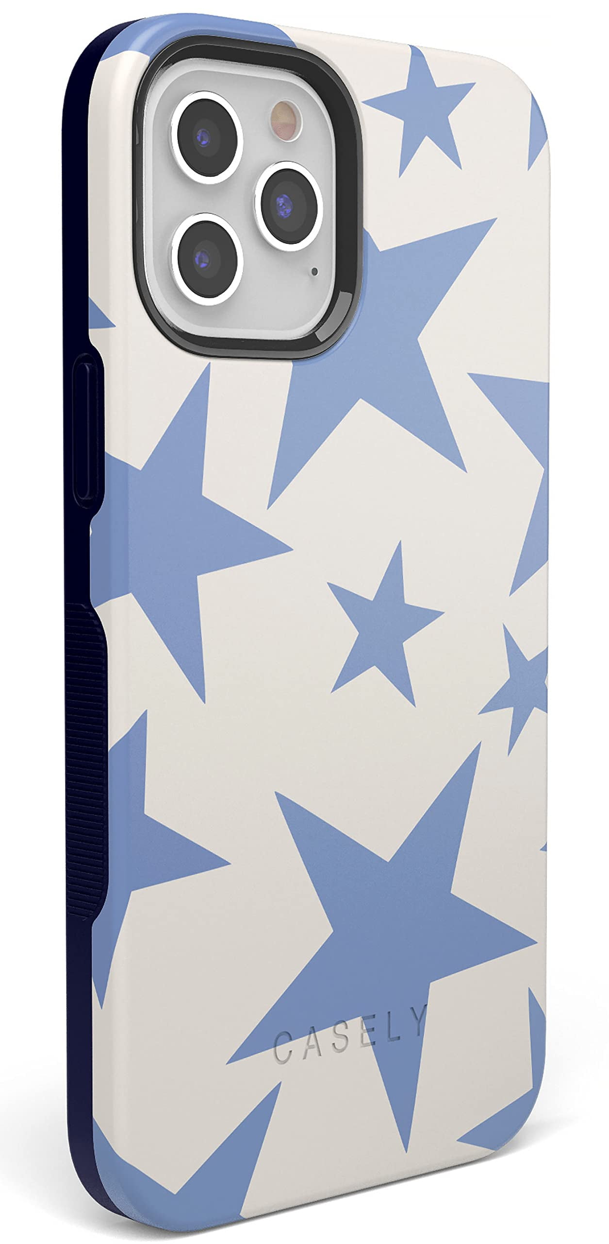 Casely iPhone 11 Pro Max Phone Case | Stars Align | Blue & White 