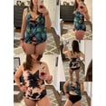 thumbnail image 5 of BIKINX Plus Size Swimsuit Women Sexy Two Piece Tankini Bathing Suits for Women Tummy Control Knot Swimwear, 5 of 6