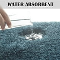 thumbnail image 5 of Bath Rug for Bathroom Non Slip Bathroom Mat (20 x 32, Slate) Water Absorbent Soft Microfiber Shaggy Bathroom Rug Machine Washable Bath Mat for Bathroom Thick Plush Shower Mat, 5 of 6