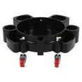 thumbnail image 2 of Plataforma rodante negra multifuncional para lavado de autos con 5 ruedas giratorias resistentes, 2 of 14