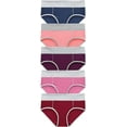 thumbnail image 2 of Xiao Hua Ropa interior sin costuras para mujer, bragas sexys de encaje estilo hipster, tanga, bragas, ropa interior para mujer, 5 piezas, L, 2 of 3