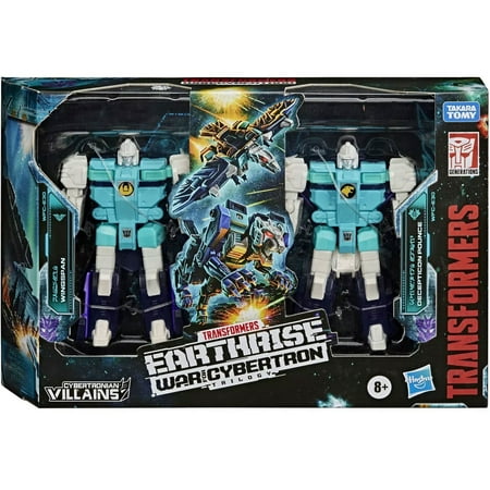 Hasbro Transformers War for Cybertron: Earthrise Wingspan and Decepticon Pounce Action Figure Set, 2 Pieces