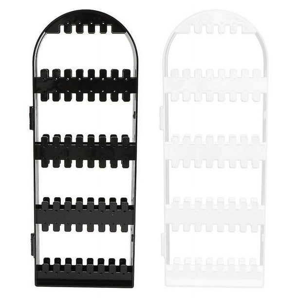 2 piezas armario de almacenamiento de aretes