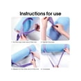 thumbnail image 3 of 2PC Portable Yoga Mat Shoulder Strap Durable Non Slip Storage And Carry Strap Also For Yoga Stretching Ideal For Pilates Fitness Travel And Home Workout, 3 of 4
