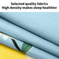 thumbnail image 6 of Matoen Polyester Lightweight Super Soft Comforter Set King and ‌Queen‌ Size, Bedding Sets with 1 Duvet Cover, 1 Bed Sheet & 2 Pillow Covers (4-Piece, Blue), 6 of 6