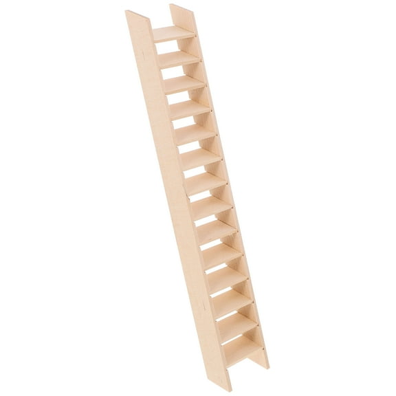 Miniature Ladder Wooden Tiny Ladder 1/12 Scale Mini House Landscape Decoration