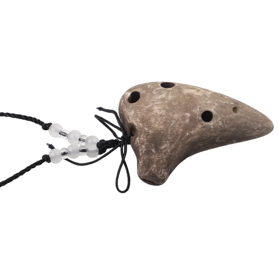 6 Holes Ceramic Ocarina Soprano C Key Style Beginner Flute Musical Instrument