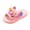 Pink, variant on BOBOGOJP Slides for Kids Comfy Lightweight Toddler Sandals Open Toe House Non Slip Slippers Indoor Outdoor Coffee for 1