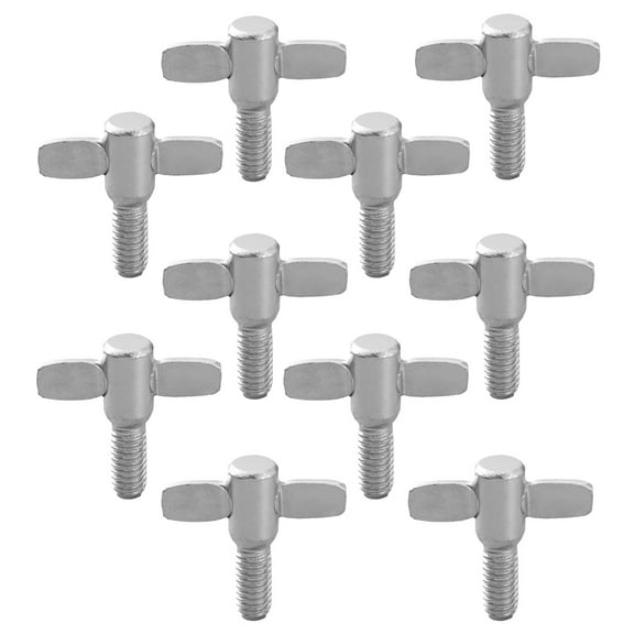 Cymbal Wing Screws for Drum Set Accessories Made of Aluminum Alloy Durable Reliable Easy to Install