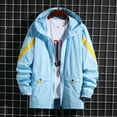 thumbnail image 1 of Mialoley Coupe-Vent à Capuche pour Hommes, Veste Légère Décontractée, 1 of 6