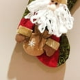thumbnail image 2 of Christmas Stockings Handcrafted Xmas Hanging Stocking For Gift Exchange Party Favor, 2 of 12