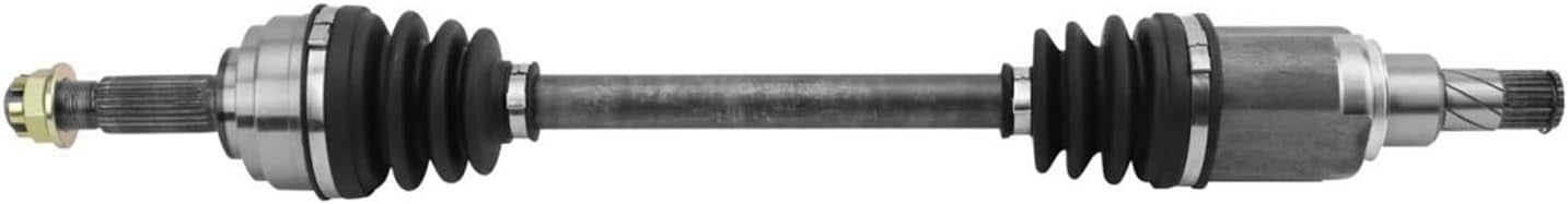 Detroit Axle - Front Left CV Axle for 2012-2019 Nissan Versa Note [Automatic CVT Transmission], Driver Side CV Axle Shaft Assembly 2013 2014 2015 2016 2017 2018 Replacement