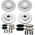 thumbnail image 2 of PowerStop Front and Rear Geomet Coated Brake Rotor and Pad Kit Fits: BUICK Select Models CRK6792, 2 of 5