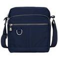 thumbnail image 2 of Spencer Women Crossbody Bags Waterproof Nylon Satchel Shoulder Bag Lightweight Messenger Purses Multi-Pocket (Navy), 2 of 9