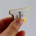 thumbnail image 3 of Salon Barber Blade Cutter Head For WAHL Bottom Clipper Stainless Steel 8081 Hair Clipper Gold + Ceramic, 3 of 9