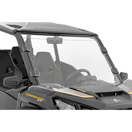 Rough Country Full Windshield for Can-Am Commander 1000R/Max 1000R - 98102230