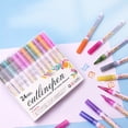 thumbnail image 5 of Tip Outline Marker For Precision Line Work And Color Coding Crafting Stationery For Writing Drawing And Labeling 2ml Easter Crafts for Toddlers 2-4 Years Craft Storage Cart Stationery Organizer for, 5 of 5