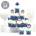 thumbnail image 2 of Big Dot of Happiness Making Waves - Swim Team - Cupcake Decoration - Swimming Party or Birthday Party Cupcake Wrappers and Treat Picks Kit - Set of 24, 2 of 6