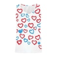 thumbnail image 4 of Xdegoge 4th of July Henley Tank Tops for Women Vintage USA Flag Graphic Print V Neck Sleeveless Button Up Ribbed Shirts Casual Patriotic Summer Vacation Tee Tops, 4 of 5