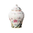 thumbnail image 1 of Ceramic Tea Storage Jar Ginger Jar Decorative Handicraft Multi Purpose Wear Resistant for Tea, Coffee, Sugar, Spice, Nuts with D, 1 of 8