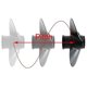 thumbnail image 5 of Compatible with Yamaha 6 HP 8 1/2 X7 1/2 outboard propellers, 5 of 5