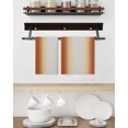 thumbnail image 3 of Burnt Orange Ombre Kitchen Dish Towels for Drying Dishes Set of 3, Modern Grey Gradient Farmhouse Art Waffle Weave Microfiber Hand Tea Bathroom Towels Quick Dry & Absorbent Towel 15.7x23.6, 3 of 7