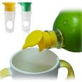 thumbnail image 3 of SharkTRUE Screw Top Lemon Mini Squeezer Hand Juicer Pourer Citrus Squeezer For Lemon Manual Citrus Juicer Lemon Limes, 3 of 9
