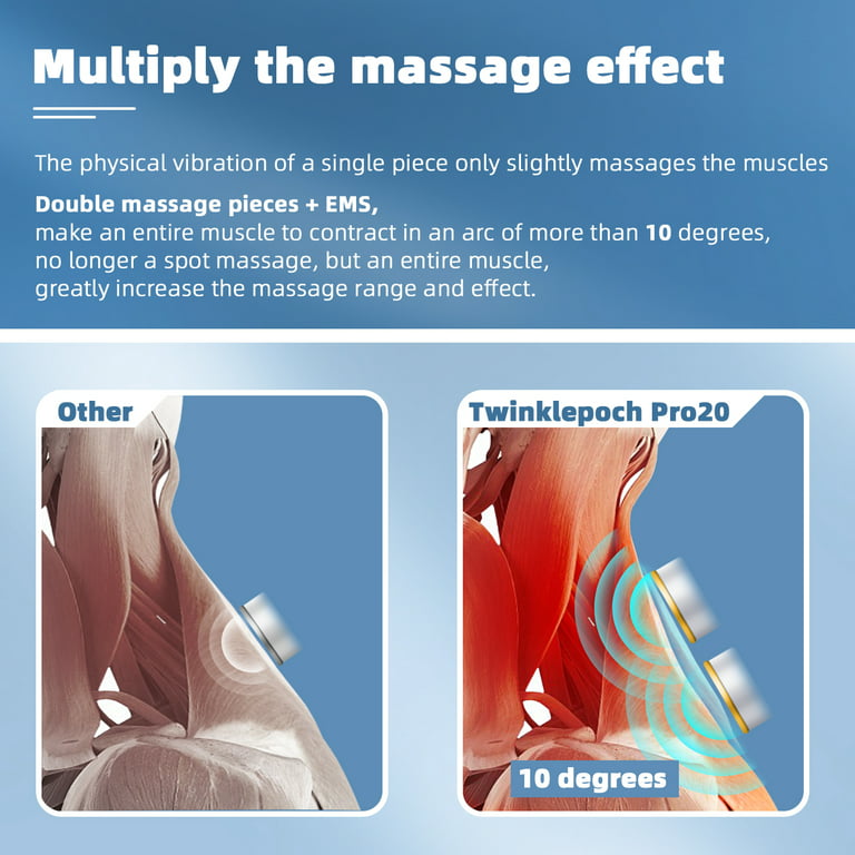 Electric Pulse Neck Massager 15 level Deep Tissue Trigger - Temu