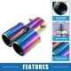 thumbnail image 3 of Coche Doble Escape Punta Tubo Doble Salida 2.4' Metal Multicolor, 3 of 7