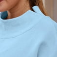 thumbnail image 7 of BLVB Womens Oversized Sweatshirts Turtleneck Tunic Pullover Casual Long Sleeve Tops Fall Fashion Outfits Clothes, 7 of 7