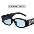 thumbnail image 2 of Gafas de sol cuadradas con montura pequeña Vintage para hombre y mujer, lentes de sol de marca de lujo a la moda, estilo Punk, Hip Hop, Uv400, 2 of 2