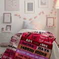 thumbnail image 3 of LHSHID 17th Birthday Gifts for Girls Blanket Decorations for Girls 17 Year Old Girl Gift Ideas Sweet Seventeen Gifts Fleece Blanket 50x60in, 3 of 5