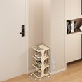 thumbnail image 3 of ZheElen Efficient Shoe Storage Cabinet With Durable Construction Space-Saving Shoe Organizer Stack Shoe Rack 5, 3 of 6