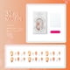 thumbnail image 3 of Pisexur Belleza Maquillaje Uñas cortas de almendras de Pascua con exquisitas uñas tridimensionales de zanahoria y conejitos blancos, 30 fotospara mujeres y hombres, 3 of 4
