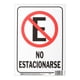 thumbnail image 1 of Letrero Exterior No Estacionarse Hy-Ko Plástico, 1 of 3
