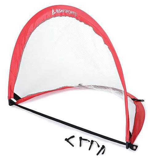 BSN Sports 4' x 3.2' PopUp Soccer Goal (Set of 2)