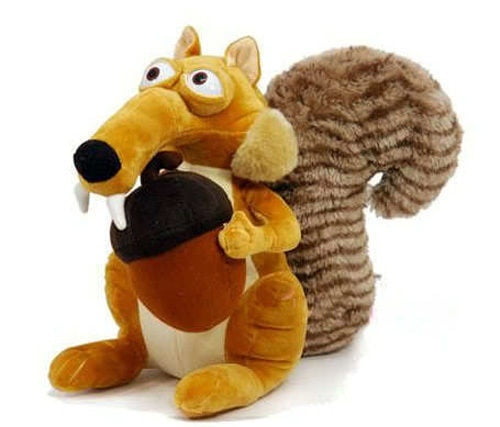 stuffed plush toy squirrel