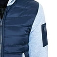 thumbnail image 3 of 1826 Sports Boy's Sherpa Lined Quilted Jackets with Fleece Sleeves, 3 of 3