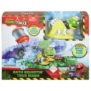 Dinotrux Bath Squirtin Trux Wash Suds Station Play Set