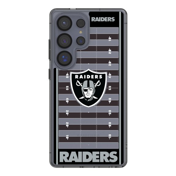 Las Vegas Raiders Galaxy Clear Field Design Case
