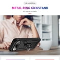 thumbnail image 6 of Allytechgroup Case for Google Pixel 10 /10 Pro, Military Grade Protection Shockproof Cover with Metal Rotatable Ring Stand, Magnetic Car Mount Holder Case for Google Pixel 10 /10 Pro, Silver, 6 of 6