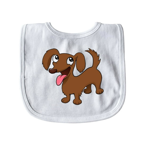 Happy Long Haired Dachshund Baby Bib Walmart Com Walmart Com