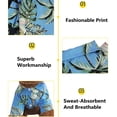 thumbnail image 3 of PEONY Coco Dog Camisas Playa Hawaiian Pet Pequeñas Medianas Y Grandes Perros Estampado Árbol Ropa Para Mascotas Transpirable Verano/Multicolor, 3 of 4