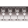 thumbnail image 2 of Malone Irish Coat of Arms Wine Glasses - Set of 4 (Sand Etched), 2 of 2