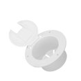 thumbnail image 3 of Round Hatch Cover Wire Junction Box UV Resistant Accessory for Marine Boat Yacht RV White, 3 of 9