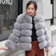 thumbnail image 2 of Lindreshi Winter Coats for Women 2023 Trendy Women Plus Size Winter Warm Loose Plush Jacket Coat, 2 of 5