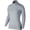 Wolf Grey/Heather/Metallic Silver, variant on Nike Women's Golf Lucky Azalea 1/2 Zip Pullover 2.0